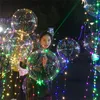 Nouvelle balle bobo avec 3M lumières clignotantes chaîne vague nuit ballons lumineux LED pour Noël Halloween fête de mariage décor à la maison circulaire