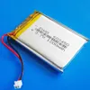 Model 603450 3.7V 1200mAh lithium polymeer li-po oplaadbare batterij JST 1.5 2pin voor MP3-dvd-pad Mobiele telefoon GPS Camera E-BOEK