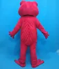 2018 Discount factory sale light to wear adult red frog mascot costumes