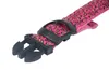 USB Akumulator Moda Leopard Led Dog Collar Noc Bezpieczeństwo Miga Glow Pet Dog Cat Collar z USB Kabel Ładowanie Psy Akcesoria