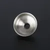 Hot sell wholesales 35 x 25mm 304 Stainless Steel Mini Funnel For Liquor Alcohol Hip Whiskey Flasks Essential Oil Perfume Fill Transfer