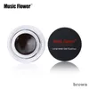 Music Flower Brand 5 Colors Black Eyeliner Gel Wateproof Eyes Makeup Matte Eye Liner Cream Long Lasting Eyeliner Gel Cosmetics