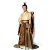 HanFu High end qualidade Antiga China Príncipe Imperador Traje Outfit New TV Play Filme Vestuário Hanfu Bordado Dragon 'Party Cosplay