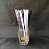 Groothandel roken verzending - borosilicaat kleur glazen buis fittingen diameter 7 mm lengte 20 cm, waterpijp accessoires