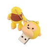 Amarelo dos desenhos animados macaco design 8gb 16gb 32gb 64g usb flash drives pen drives usb 20 memória vara para computador portátil tablet p6655943