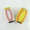 Can Sleeve Eco-friendly Baseball Pattern Can Cooler Neoprene Can Holders 13x10cm 2 Colors Hot Sale wen6787