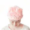 1pc Microfiber Soft Hair Drying Towel Hair Fast Drying Wrap Cap Cute High Absorbing Water Bath Hat Towel Home Bathroom