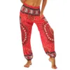 Istider Yoga Broek Print Floral Vrouwen Hoge Taille Wide Benen Comfortabele Sport Broek Dance Broeken Ademend Leggings