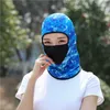 Équitation en plein air Masque facial Net Fil Ventilation Chapeau Balaclava Moto Cap Crème Solaire Coupe-Vent Élastique Chapeaux DDA594