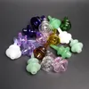 carb cap colored glass UFO dome for glass bongs water pipes dab oil rigs thermal P quartz banger nails