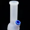 Czaszka Silicon Bong Water Pipe Food Grade Silicon Dymienie akcesoriów3.3 Cal Przezroczysty Heigth = 210mm Dia = 85mm obejmuje silikonowe szyby Shisha Hookah DHLSRS491-2