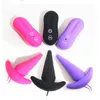 Afrodisia Anal Vibrator Wtyczka prostaty masażer analizy zabawki wibrujące koraliki analne wtyczka 10 tryb wtyczka płciowa zabawki dla mężczyzn kobiety S4202117