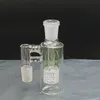 Cendrier narguilé 45 degrés 18mm verre banger receveur épais clair pour conduite d'eau