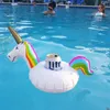 2018 Unicorn Inflatable Cup Holder Drink Floating Party Beverage Boats Phone Stand Holder Pool Toys Party Supplies