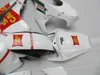 7gifts Injection ABS Fairings for Honda CBR1000RR 2008 2009 2011 white red fairing kit CBR 1000 RR 08 09 10 11 DS34