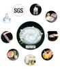 6Pcs Set Food Grade Silicone Seal Cover Fresh Lid Reusable Vacuum Saran Wrap Sealed Bowl Lids Refrigerator Food Storage Film Stretchable