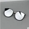 2018 nuovi occhiali da sole per bambini con pellicola a colori di moda Occhiali da sole multicolori retrò con montatura grande UV400