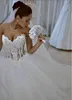 Dresses Tulle Princess Bridal Gown Sparkly Tulle Puffy Skirt Corset Wedding Dress With Beading Sweetheart robe de mariee bustier