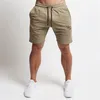 Homens esportivos praia shorts algodão musculação sweatpants verão respirável correndo esportes curto ginásio de fitness magro shorts9614717
