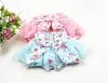 INS Summer Baby Girls Kids Pettiskirt Tutu 스커트면 빈티지 꽃 꽃의 짧은 바지 반바지 바우 노드 레깅스 블루머 핑크 Blu3562058