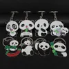 Jolie porte-clés de panda porte-clés sac à dos pendentif entier porte-clés pas cher promotion de mariage bond5417515