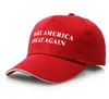 Rendi l'America Great Again Cap Cap Donald Trump Republican Baseball Cap Regalo di Natale Cap Baseball Caps 9 Colori 50 PCS7967331