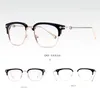 Alta qualità TR90 Occhiali retrò Miopia Occhiali da vista Donna Uomo Montatura per occhiali Lenti trasparenti Occhiali ottici trasparenti Lunette1840829