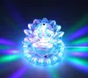 Lotus Effect 라이트 자동 회전 11W LED RGB Crystal Stage Light Light Light 51pcs 홈 장식용 비드 램프 DJ 디스코 바 선물