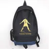 Högkvalitativ Cristiano Ronaldo Canvas Ryggsäck Män Kvinnor Laptop Ryggsäck Stor Kapacitet Travel Backpack Boy Girl School Bag