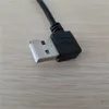 90 graden haaks USB 2.0 A man-vrouw datakabel verlengdraad 10 cm 25 cm 40 cm