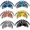 36 pièces/ensemble 6 Styles jauge d'oreille chaude cône et bouchon Kits d'étirement chair Tunnel Expansion corps Piercing bijoux boucle d'oreille 14G-00G G79L