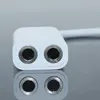 Cabo divisor de áudio AUX de 3,5 mm Adaptador de fone de ouvido 1 macho para 2 fêmeas Divisor de conector para dispositivos digitais Celulares