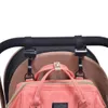 2 PCS/LOT Baby Stroller Hook Multifunction Baby Stroller Black Plastic Diaper Bag Hanging Accessories Pram Rotate 360 Cart Hook