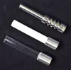 DHL Titanium Замена Thread Керамические Кварц Советы для Нектар Коллектор Наборы Micro NC v4 комплект Gr2 титана