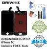 Oriwhiz Bulk Pris Kvalitet för iPhone 5C LCD Touch Screen Digitizer Assembly Svartvit färg Perfekt Förpackning Snabb leverans