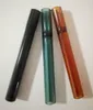 Colorful 4 Inch Glass Cigarette One Hitter Bat Pipes OG Tube Oli Burner Smoking Pipe Tobacco Hookah Accessories