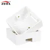 5YOA 86 Box Mount Bottom Wall Switch Socket Switch-Base PVC Surface Outlet Junction Electrical Accessories Mounting Exit Button