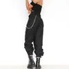 Nya Kvinnor Designer Tracksuit Harem Byxor Mode Kvinna Personlighet Byxor Solid Färg Casual Kvinna Kläder Brand Workout Womens Byxor