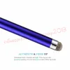 Fiber Cloth Capacitive Stylus Pen Metal Touch pen for ipad iphone 6 7 8 x samsung android phone tablet pc mp3