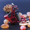 Ny Coil Tattoo Machine 8 Wrap Coils Tatoo Gun Red Butterfly Tattoo Frame för liner Shader Equipment Supply Tattoo Sets