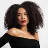 Whloesale Barato Cabelo Virgem Brasileiro Afro Crespo Encaracolado Perucas de Cabelo Humano para As Mulheres Negras Glueless Não Peruca Do Laço com o Cabelo Do Bebê