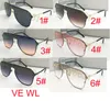 5PCS summer woman outdoor sport color film metal Sunglasses ladies driving goggle reflective BEACH sunglasses 6colors good 4800061