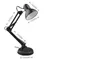 E27 гибкий поворотный рычаг настольная лампа 360 градусов вращения офис дома настольная лампа для чтения с поворотным креплением головки лампы