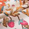 Sciarpa quadrata da donna con stampa animalier Joker Scialli con motivo floreale rosa a forma di uccello Stola da donna Foulard Femme Echarpe Grandi sciarpe in twill