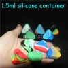 Triangolo Silicone Concentrate Contenites Boxes Silicon BHO Contenitore BHO Olio Stick Cera tamponata bacchetta Bota d'acqua