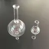 Quartz Yağ Banger Tırnak Kuvars Banger Karbonhidrat Kapağı Evrensel Clear Bubble Karbon