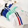 Unisex Women Socks Classic Two Stripes Cotton Socks 통기성 복고풍 구식 School Short Ladies Tube Socks Chaussette 11 Colors