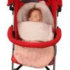 Bébé tricoté sacs de couchage nouveau-né poussette sac de couchage enfant en bas âge automne hiver enveloppe emmailloter 6 couleurs drap de lit pour bébé C4785