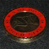 WORKING DOG K9 Handler Military Challenge Coin / Rosso