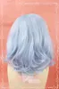 Ly cs venda barato festa de dança cosplaysamagi parque brilhante myusu lindo gelo azul cosplay peruca cabelo
